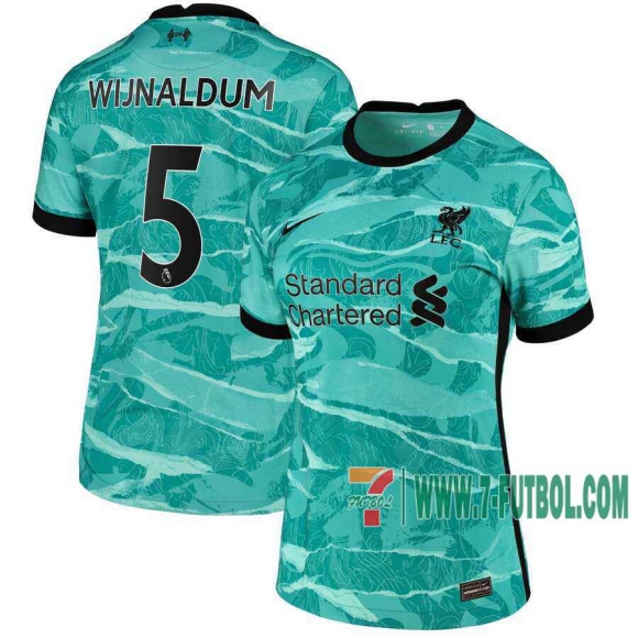 7-Futbol: Liverpool Camiseta Del Wijnaldum #5 Segunda Mujer 20-21