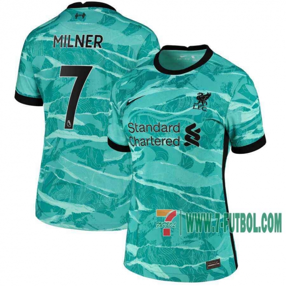 7-Futbol: Liverpool Camiseta Del Milner #7 Segunda Mujer 20-21