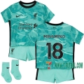 7-Futbol: Liverpool Camiseta Del Minamino #18 Segunda Niño 20-21