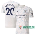 7-Futbol: Manchester City Camiseta Del Bernardo #20 Tercera 20-21