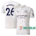7-Futbol: Manchester City Camiseta Del Mahrez #26 Tercera 20-21