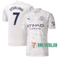 7-Futbol: Manchester City Camiseta Del Sterling #7 Tercera 20-21