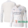 7-Futbol: Manchester City Camiseta Del Tercera Manga Largas 20-21