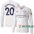 7-Futbol: Manchester City Camiseta Del Bernardo #20 Tercera Manga Largas 20-21