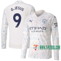 7-Futbol: Manchester City Camiseta Del G.Jesus #9 Tercera Manga Largas 20-21