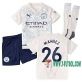 7-Futbol: Manchester City Camiseta Del Mahrez #26 Tercera Niño 20-21
