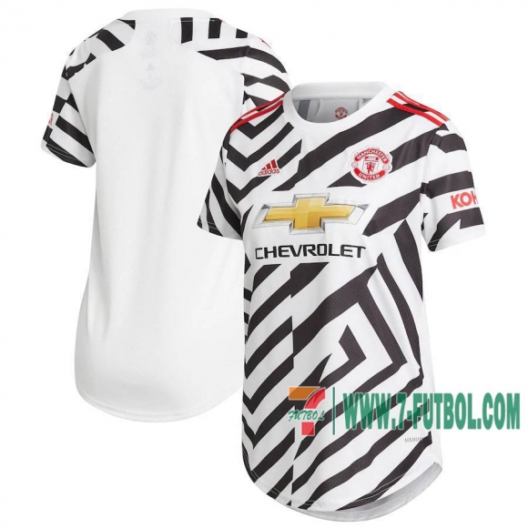 7-Futbol: Manchester United Camiseta Del Tercera Mujer 20-21