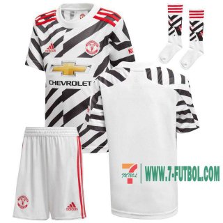 7-Futbol: Manchester United Camiseta Del Tercera Niño 20-21