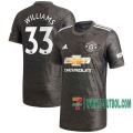 7-Futbol: Manchester United Camiseta Del Williams 33 Segunda 20-21
