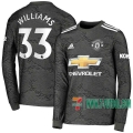 7-Futbol: Manchester United Camiseta Del Williams 33 Segunda Manga Largas 20-21