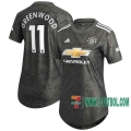 7-Futbol: Manchester United Camiseta Del Greenwood 11 Segunda Mujer 20-21
