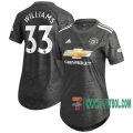7-Futbol: Manchester United Camiseta Del Williams 33 Segunda Mujer 20-21