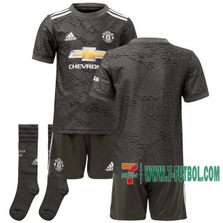 7-Futbol: Manchester United Camiseta Del Segunda Niño 20-21