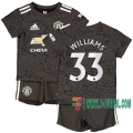 7-Futbol: Manchester United Camiseta Del Williams 33 Segunda Niño 20-21
