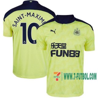 7-Futbol: Newcastle United Camiseta Del Saint-Maximin #10 Segunda 20-21