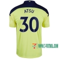 7-Futbol: Newcastle United Camiseta Del Atsu #30 Segunda Niño 20-21