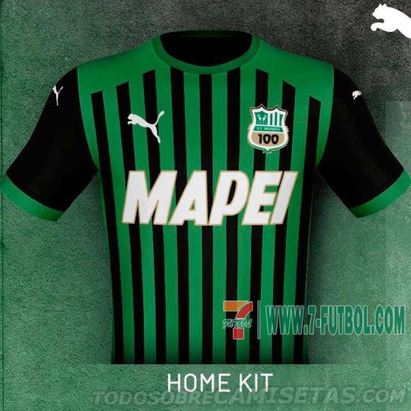 7-Futbol: US Sassuolo Camiseta Del Primera 20-21