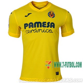 7-Futbol: Villarreal CF Camiseta Del Primera 20-21