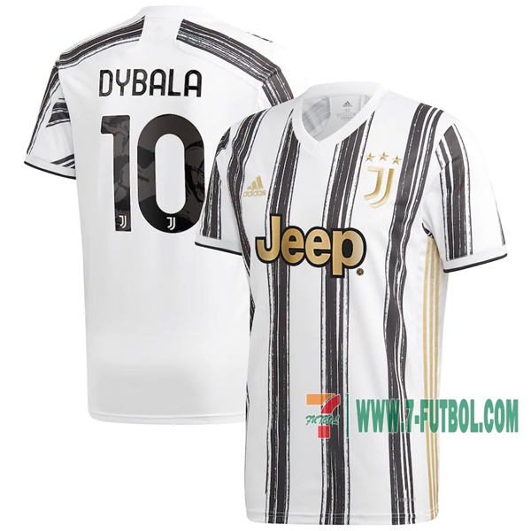 esponja Ocultación barco 7-Futbol: Compras Nueva Primera Camiseta Del Juventus De Turin Paulo Dybala  #10 2020-2021