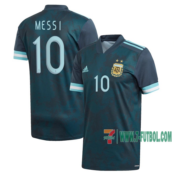 Nueva Segunda Camiseta Seleccion Argentino Lionel Messi Hombre 2020 2021 Replicas Barata