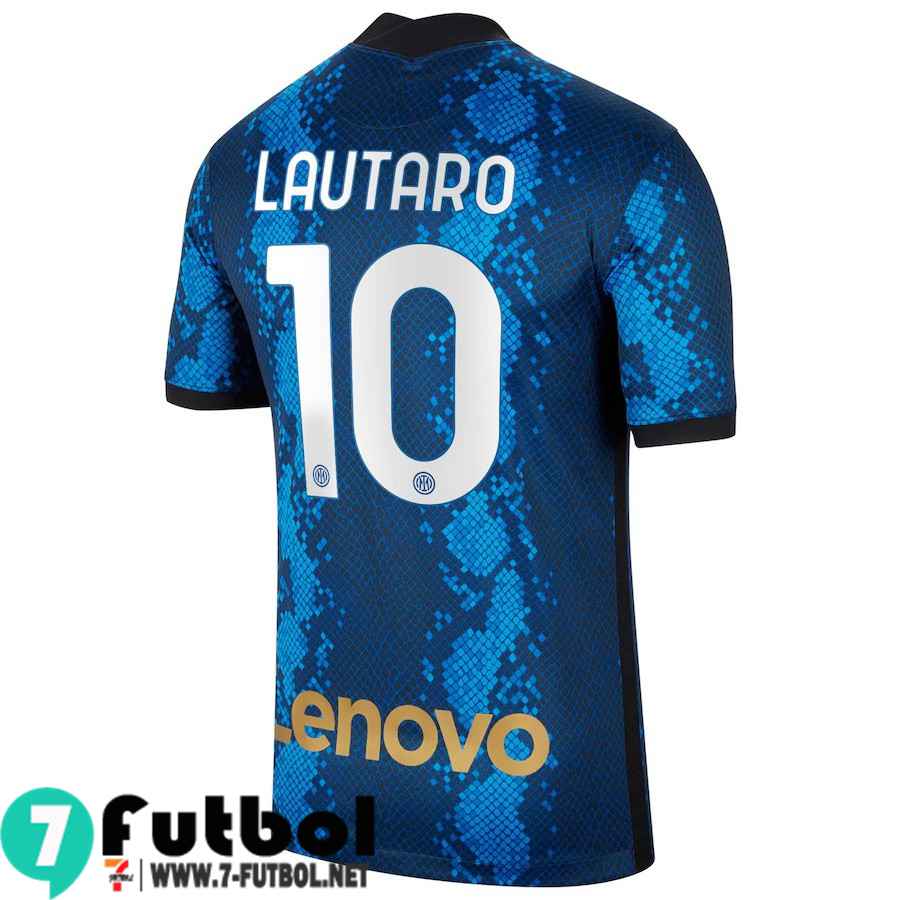 George Eliot Compañero Colgar Venta nueva Inter Milan Camiseta de futbol 21 22 Primera # Lautaro 10  Hombre por mayor